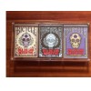 Crystal Card Case x3 - Displays 3 decks